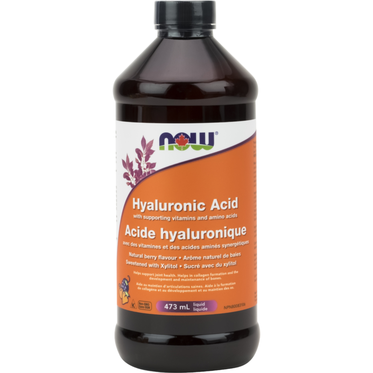 Hyaluronic Acid Liquid Now Foods Canada