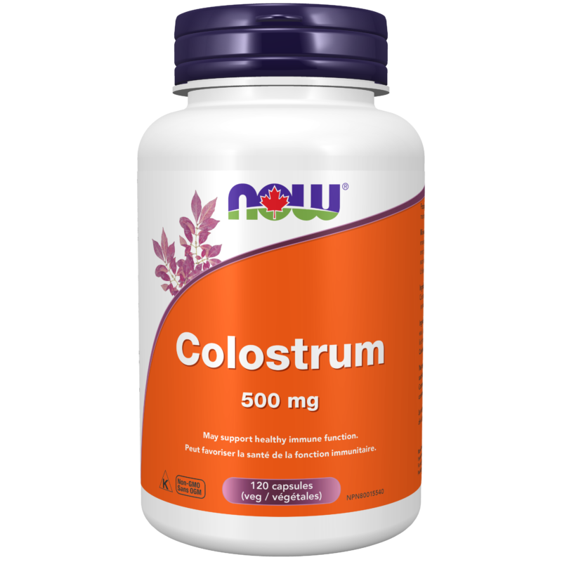 Colostrum 500 mg Veg Capsules - Now Foods Canada