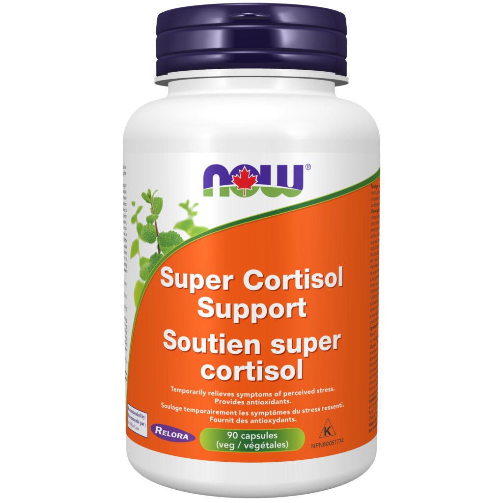 Super Cortisol Support with Relora® Veg Capsules - Now Foods Canada