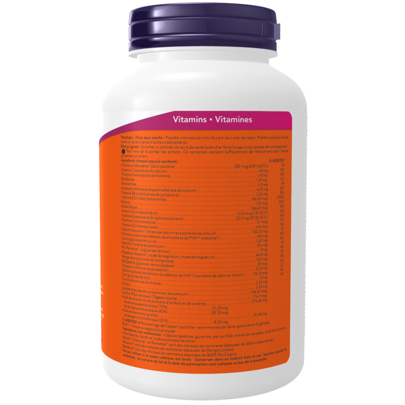 Prenatal Multi with DHA Softgels Now Foods Canada