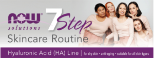 NOW® Solutions Hyaluronic Acid 7 Step Skincare Routine