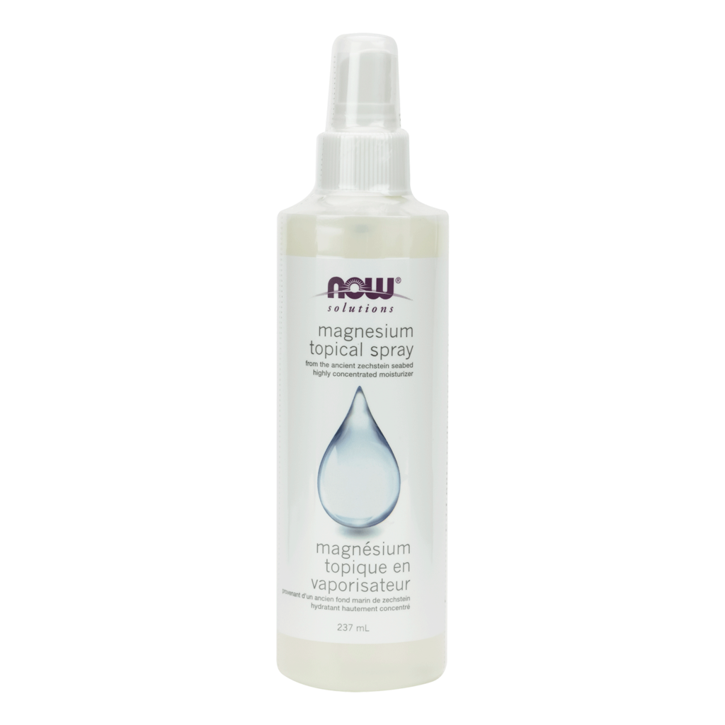 Magnesium Topical Spray Now Foods Canada