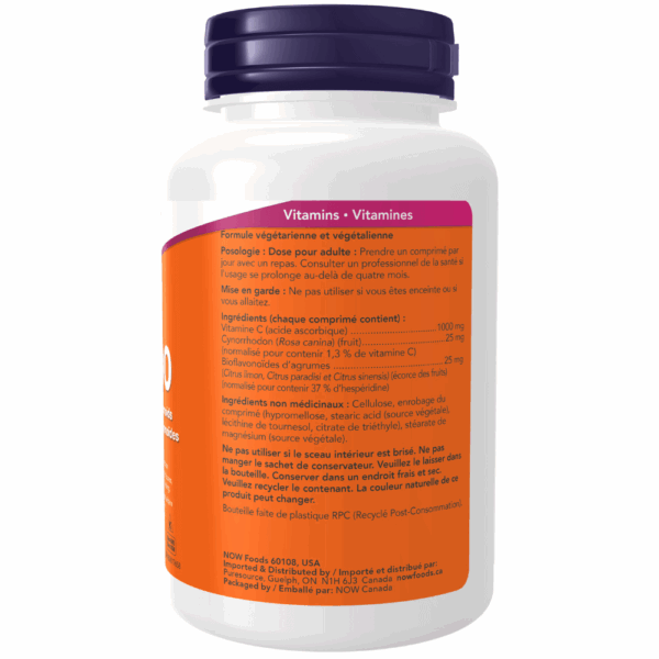 C-1,000 with Rose Hips and Bioflavonoids Tablets - Image 3