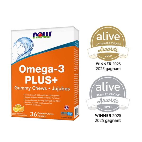 OMEGA-3 PLUS+ Gummy Chews - Image 2