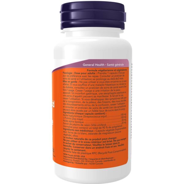 Hyaluronic Acid 100 mg Veg Capsules